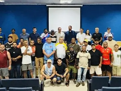 Formato do Campeonato Amador de Futebol é definido em reunião da SEJUVEL com autoridades e comunidade esportiva