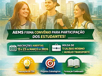 Governo de MS abre inscrições para programa de estágio e AEMS firma convênio para participação dos estudantes