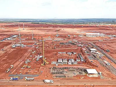 Arauco inicia obra de ferrovia que será espinha dorsal da maior fábrica de celulose de MS