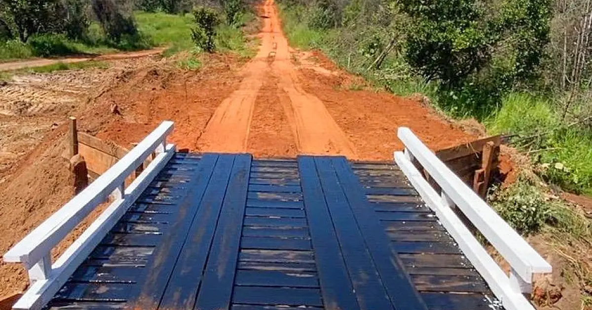 Prefeitura de Três Lagoas constrói nova ponte no Distrito de Garcias