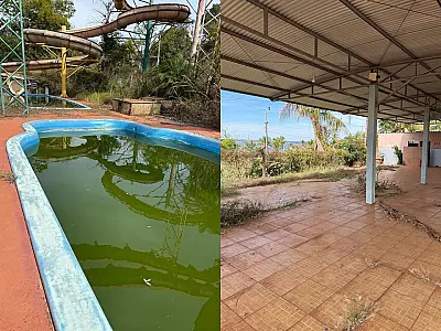 Prefeitura de Paranaíba quer torrar R$ 800 mil com balneário abandonado e vereador aciona MP e TCE
