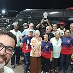 Três Lagoas conquista 2º e 4º lugar na Bocha nos Jogos da Melhor Idade em Ponta Porã