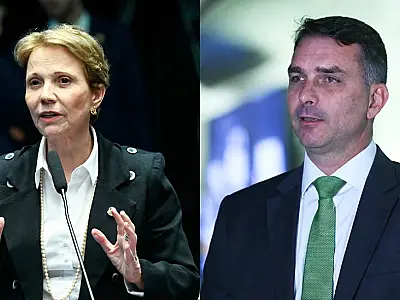 Tereza é sonho de consumo de todo mundo', dispara Flávio Bolsonaro em evento em Campo Grande
