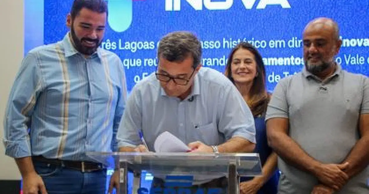 Três Lagoas dá salto rumo à inovação com lançamento do Pró-Inova e pacote estratégico para atrair empresas e gerar empregos qualificados