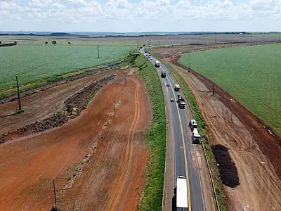 Trânsito na MS-306 próximo a Cassilândia será bloqueado neste sábado a partir das 9h