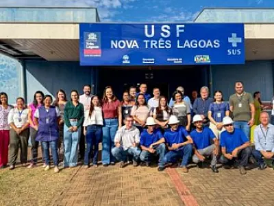 Começando pela USF Nova Três Lagoas, Prefeitura dá início a nova fase da manutenção predial