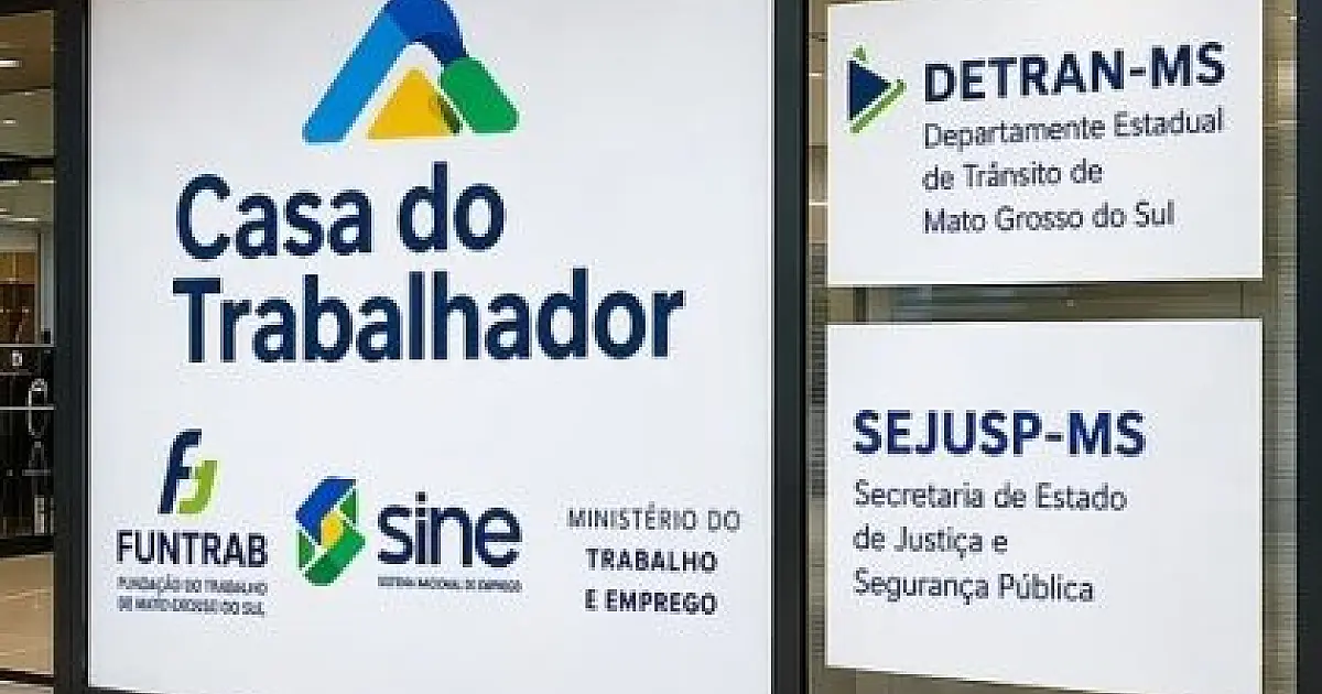 Nova unidade da Casa do Trabalhador no Shopping de Três Lagoas amplia acesso a serviços e oportunidades