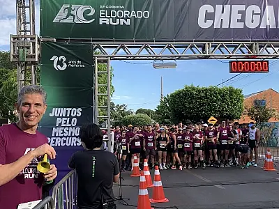 5ª edição da Eldorado Run mobiliza mais de 1.300 participantes e entrega 11,5 toneladas de donativos