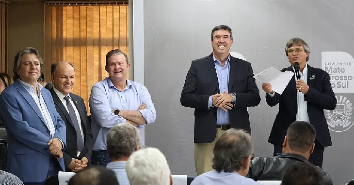 Governo assume o compromisso de asfaltar trecho da MS-040, entre Santa Rita do Pardo e Brasilândia