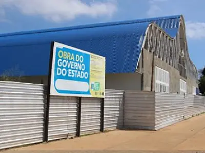 Obra do Shopping Popular de Três Lagoas segue avançando