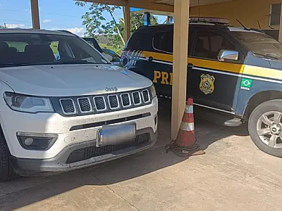 PRF recupera veículo em Bataguassu (MS)
