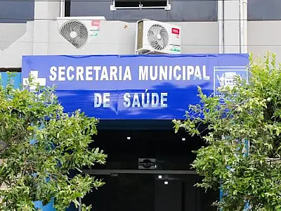 Fachada Secretaria de saúde
