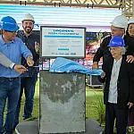 TL dá passo histórico na saúde com lançamento da pedra fundamental da radioterapia do Hospital Auxiliadora