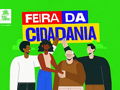 Veja os serviços e ações disponíveis na 1ª Feira da Cidadania no Novo Oeste