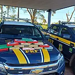 Mais de 15 quilos de cocaína e medicamentos ilegais são apreendidos em abordagem da PRF