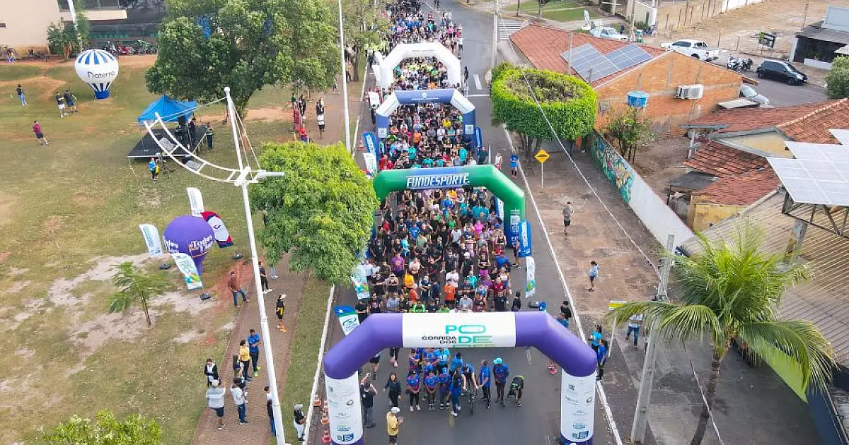 Atenção, participantes: Treinão da Corrida dos Poderes tem novo local e será realizado no Balneário Municipal