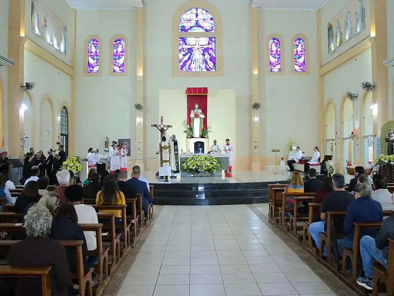 Veja como foi a Missa de Santo Antônio, tradição que integra comemorações dos 111 anos de Três Lagoas