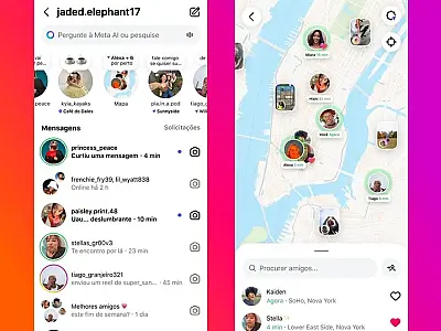 Instagram lança mapa com localização de amigos