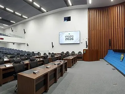 Plenário da Assembleia Legislativa de MS.