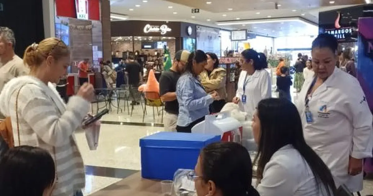 SMS vacinação no Shopping Três Lagoas registra 151 doses aplicadas