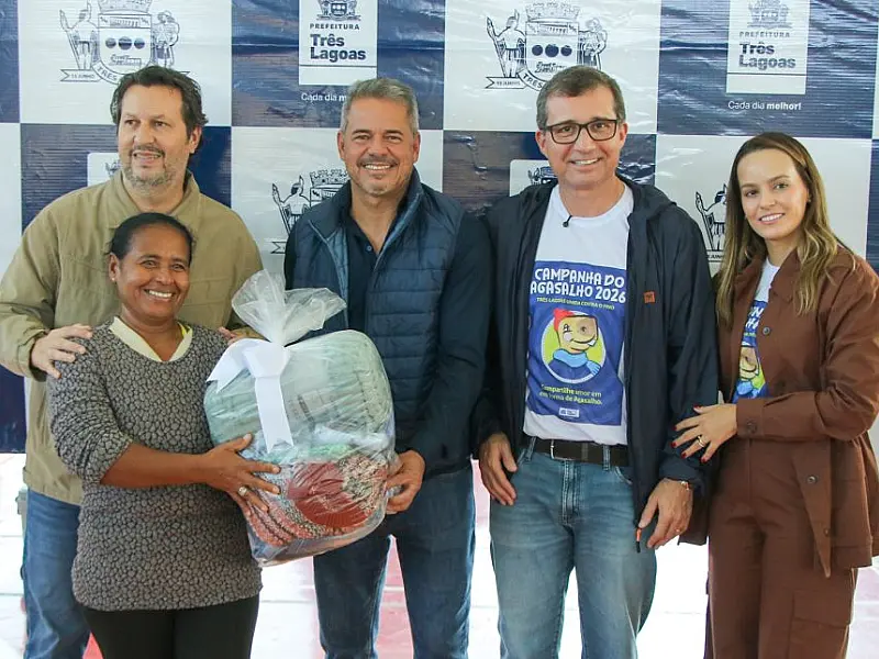 Uma das maiores Campanhas do Agasalho já realizadas em Três Lagoas inicia entrega às famílias em situação de vulnerabilidade