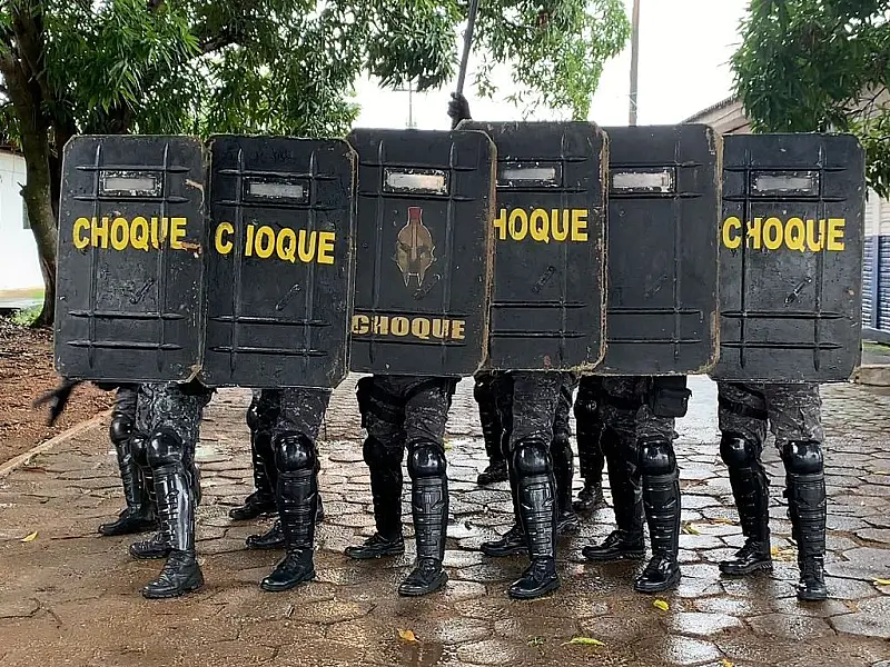Batalhão de Choque da PM reforça segurança em Três Lagoas para combater tráfico de drogas e crime organizado
