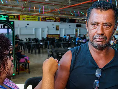 Feira Central recebe vacinação contra a gripe para maiores de 12 anos neste sábado (20)