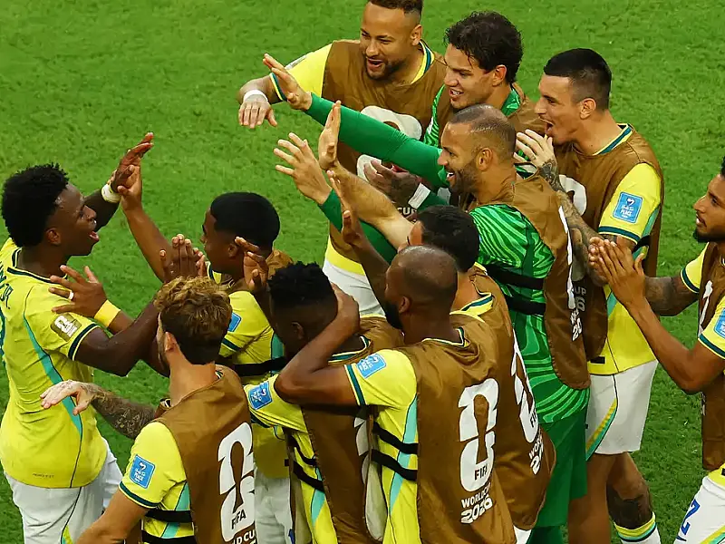 Vini Jr. brilha e Brasil se classifica em 1º com 3x0 sobre a Escócia