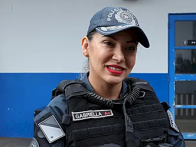 Tenente-coronel Gabriella Letícia Fernandes de Oliveira assumiu oficialmente o comando do 3º Batalhão da Polícia Militar (3º BPM), em Dourados