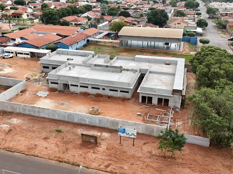 Obras do CAPS Infantojuvenil e da USF Miguel Nunes avançam e fortalecem a rede pública de saúde de Três Lagoas