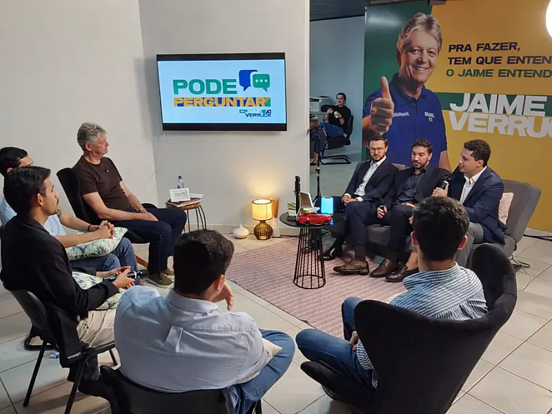 Verruck traz jovens para o debate sobre desenvolvimento no quadro Pode Perguntar