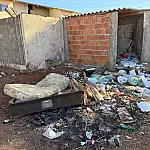 Em menos de 10 dias após força-tarefa, descarte irregular de lixo volta a tomar conta dos Bairros Novo Oeste e Nova Três Lagoas